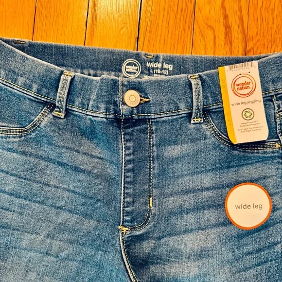 Girls L(10-12) Jeggings Denim Pull-On Jeans - Picture 6 of 7